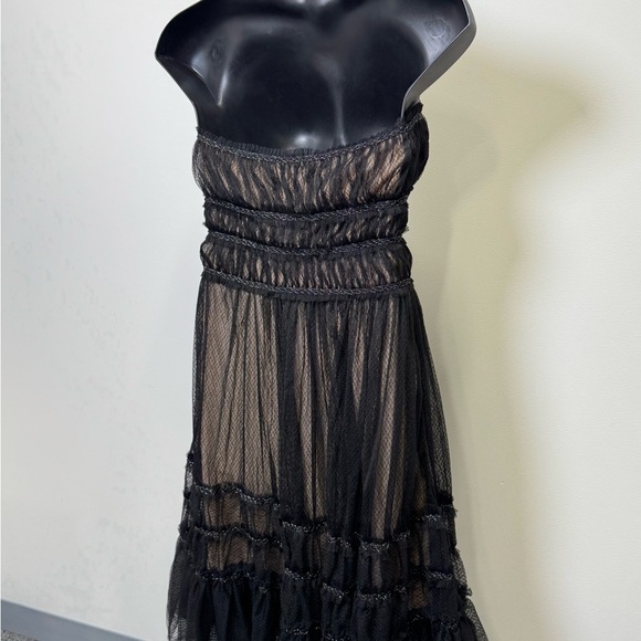 Max Studio Black Strapless Cocktail Dress - Picture 8 of 10